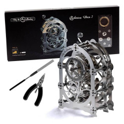 UA Juguetes – Mysterious Timer – kit de construcción mecánica de metal