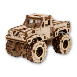 UA Juguetes – Camioneta "Monster truck" – maqueta para construir de Wooden.City