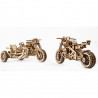 UA Juguetes – UGEARS Moto Scrambler UGR-10 – maqueta para construir