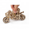 UA Juguetes – UGEARS Moto Scrambler UGR-10 – maqueta para construir
