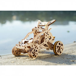UA Juguetes – UGEARS Desert Buggy – maqueta mecánica para construir