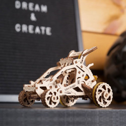UA Juguetes – UGEARS Desert Buggy – maqueta mecánica para construir