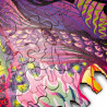 Colorido juego de rompecabezas con temática de animales para el desarrollo intelectual con hermosos colores y detalles