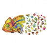 Colorido juego de rompecabezas con temática de animales para el desarrollo intelectual con hermosos colores y detalles
