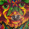Colorido juego de rompecabezas con temática de animales para el desarrollo intelectual con hermosos colores y detalles