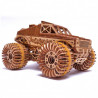 UA Juguetes – Camión monstruo de Wood Trick – maqueta mecánica para construir