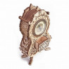 UA Juguetes – Reloj vintage – maqueta de madera con maquinaria de pila
