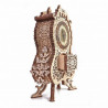 UA Juguetes – Reloj vintage – maqueta de madera con maquinaria de pila