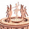 UA Juguetes – Bailarinas caja de música – maqueta de madera Wood Trick