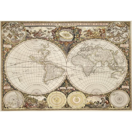 UA Juguetes - Tienda de puzzles - Mapa del mundo antiguo 75/150/300/600 piezas