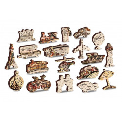 UA Juguetes - Tienda de puzzles - Mapa del mundo antiguo 75/150/300/600 piezas