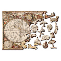 UA Juguetes - Tienda de puzzles - Mapa del mundo antiguo 75/150/300/600 piezas