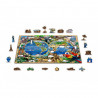 UA Juguetes - Tienda de puzzles - Mapa del reino animal 75/150/300/600 piezas