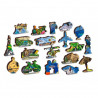 UA Juguetes - Tienda de puzzles - Mapa del reino animal 75/150/300/600 piezas