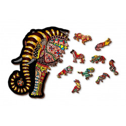 UA Juguetes - Tienda de puzzles - Elefante mágico 150 / 245 piezas
