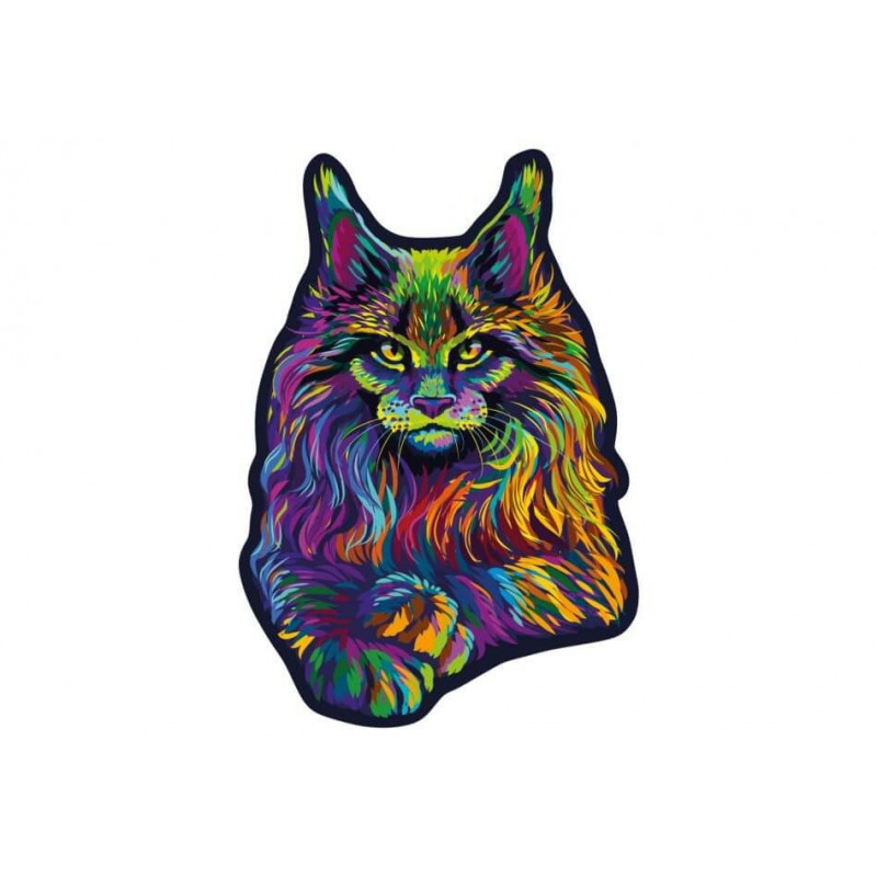 UA Juguetes - Tienda de puzzles - Gato arco iris 140 / 274 piezas