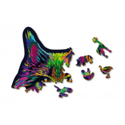 UA Juguetes - Tienda de puzzles - Gato arco iris 140 / 274 piezas