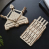 UA Juguetes – UGEARS Kit Aritmético STEM – maqueta educativa para armar