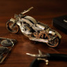 UA Juguetes – Chrome Rider - kit de construcción de máquinas de metal para bricolaje