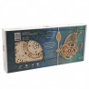 UA Juguetes – Reloj Aero de UGEARS – Reloj de pared con péndulo