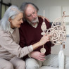 UA Juguetes – Reloj Aero de UGEARS – Reloj de pared con péndulo