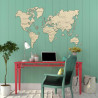 UA JUGUETES - Mapa del mundo L, XL, XXL – puzzle de Wooden.city