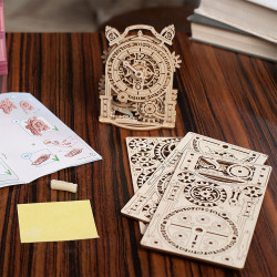 UA Juguetes Shop – UGEARS Vintage Alarm Clock mechanical model kit