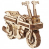 UA Juguetes – Motocicleta plegable – Maqueta mecánica de UGEARS