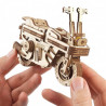 UA Juguetes – Motocicleta plegable – Maqueta mecánica de UGEARS