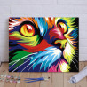 UA Juguetes Shop – Abstract cat – painting by numbers