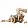 UA Juguetes – Dragster – maqueta mecánica de madera para construir