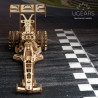 UA Juguetes – Dragster – maqueta mecánica de madera para construir