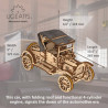 UA Juguetes – Automóvil Retro UGR-T – maqueta mecánica para construir