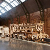 UA JUGUETES - Expreso de Hogwarts™ de UGEARS — maqueta mecánica para montar