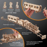UA JUGUETES - Conjunto especial 3-en-1 de Ugears: Expreso de Hogwarts™ + Autobús Noctámbulo™ + Ford Anglia Volador™