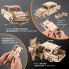 UA JUGUETES - Conjunto especial 3-en-1 de Ugears: Expreso de Hogwarts™ + Autobús Noctámbulo™ + Ford Anglia Volador™