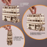 UA JUGUETES - Conjunto especial 3-en-1 de Ugears: Expreso de Hogwarts™ + Autobús Noctámbulo™ + Ford Anglia Volador™