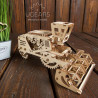 UA Juguetes – UGEARS Cosechadora-trilladora – maqueta de madera para construir