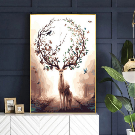 UA Juguetes Shop – Forest deer – painting by numbers