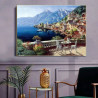 UA JUGUETES – Mesa de mar en balcón – pintura por números