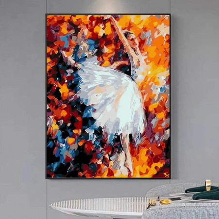 UA JUGUETES – Bailarina de otoño – pintura por números