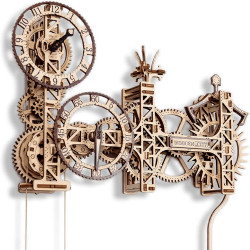 Steampunk Wall Clock —...