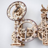 UA Juguetes – Steampunk Reloj De Pared – maqueta mecánica de Wooden.city