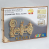 UA Juguetes – Steampunk Reloj De Pared – maqueta mecánica de Wooden.city