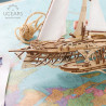 UA Juguetes – Trimarán Merihobus – maqueta mecánica para construir