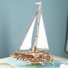 UA Juguetes – Trimarán Merihobus – maqueta mecánica para construir