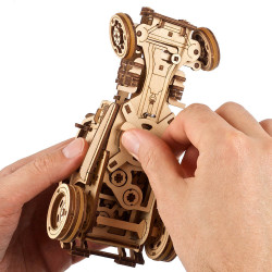 UA Juguetes – El Hot Rod El Ratón Furioso – Maqueta mecánica de UGEARS