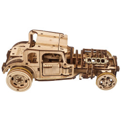 UA Juguetes – El Hot Rod El Ratón Furioso – Maqueta mecánica de UGEARS