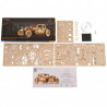 UA Juguetes – El Hot Rod El Ratón Furioso – Maqueta mecánica de UGEARS