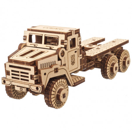 UA Juguetes – UGEARS Camión Militar – maqueta mecánica para construir